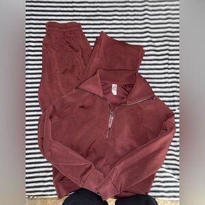 SPANX Red Track Pants Joggers